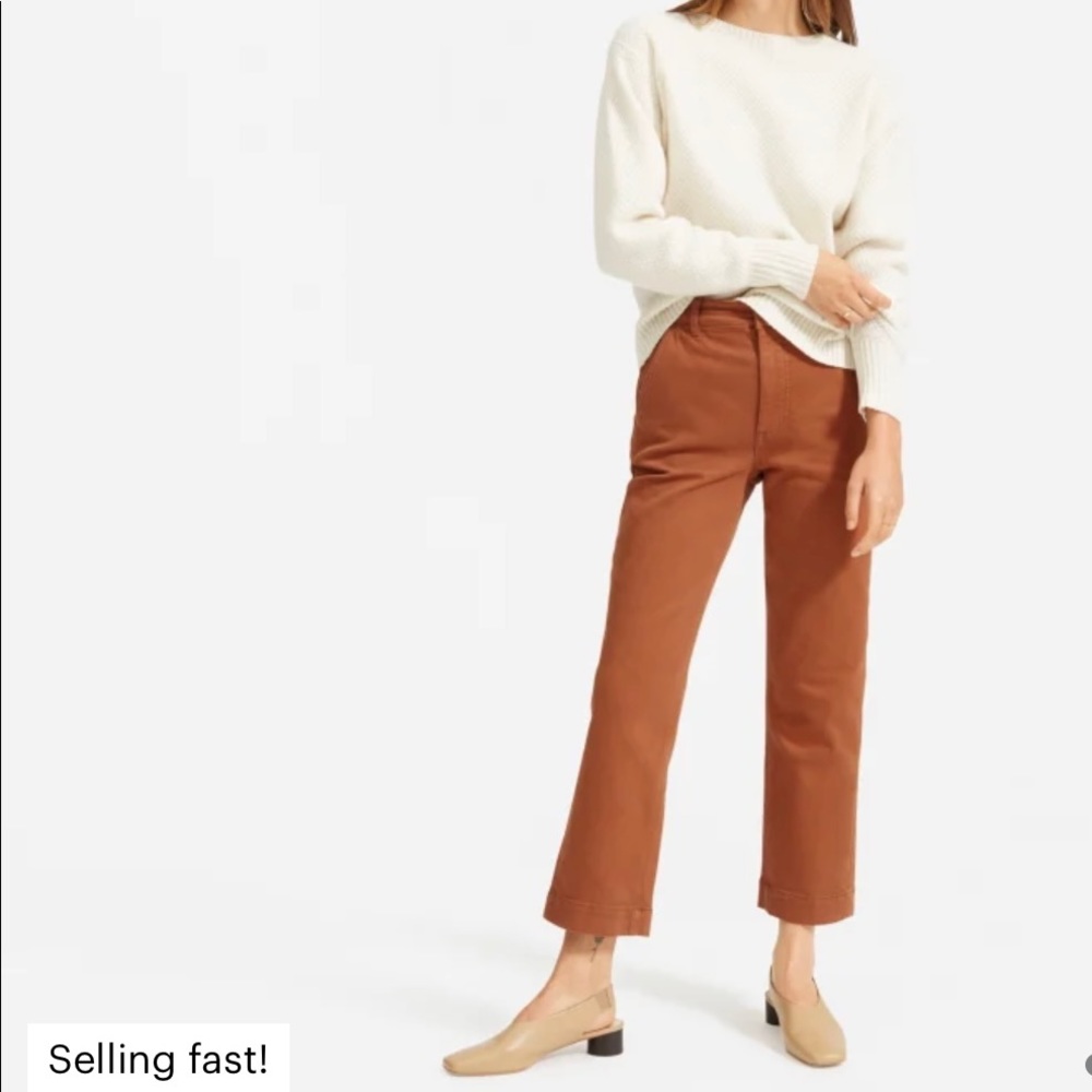 Everlane Straight Leg Crop